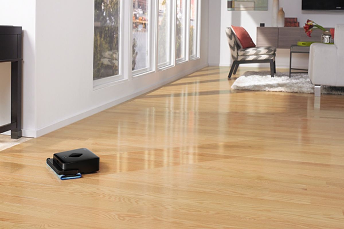 The Braava robotic floor mop by iRobot​