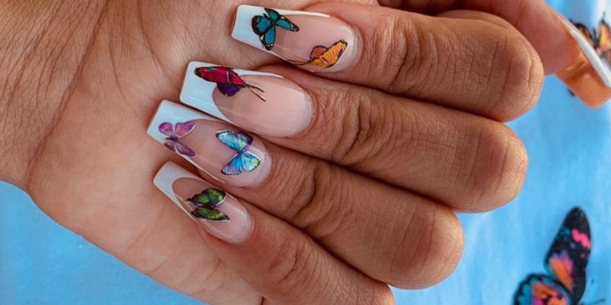 20 Pictures That Prove Butterfly Nails Are The Must-Try Trend Of Summer 2020
