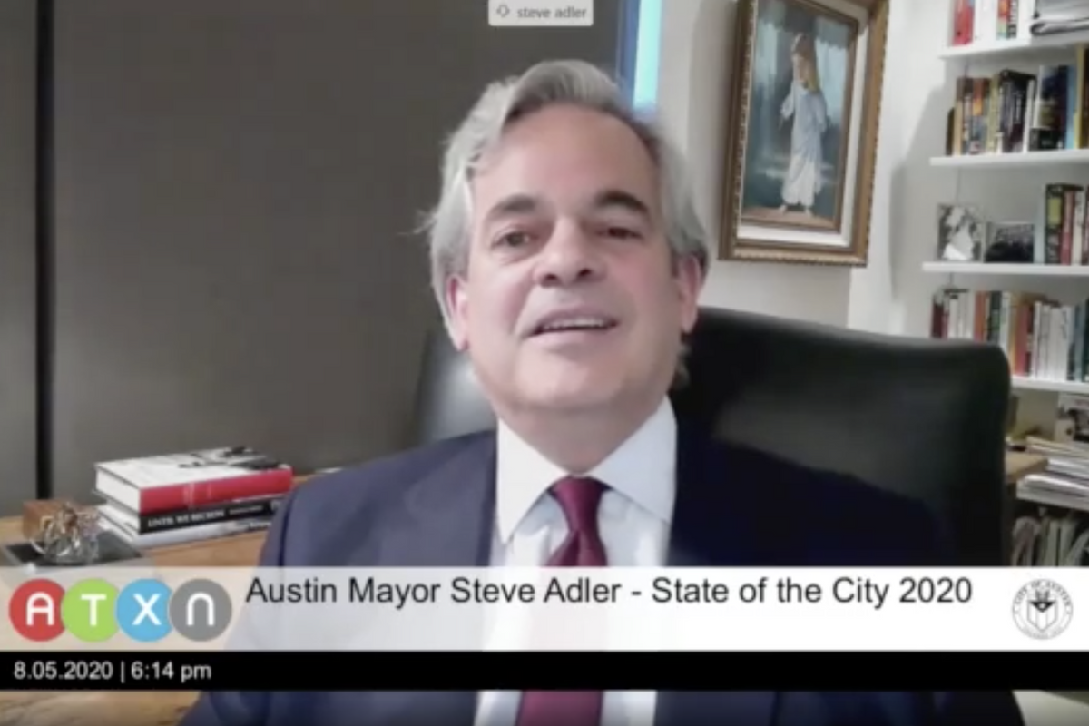 Austin Mayor Adler talks COVID, inequity, homelessness and policing in 'State of the City' address