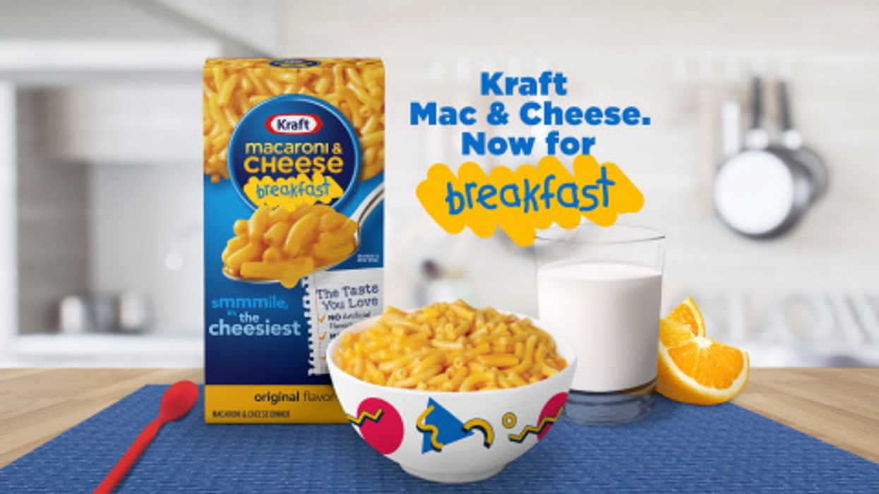 Kraft mac and cheese is now a breakfast food, because why not?
