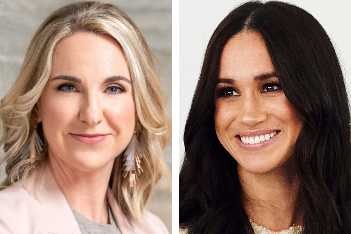 headshots of Markle and Ramshaw