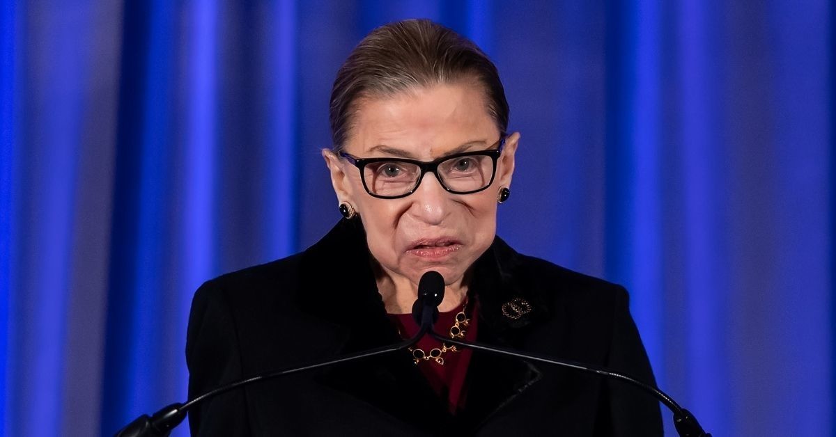Ruth Bader Ginsburg Just Officiated A Wedding Sans Mask, And People Are Not Happy About It