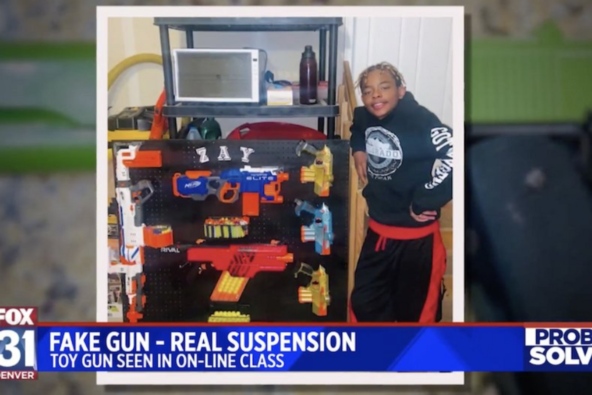 Black 7th Grader Busted For Criminal Possession Of Toy Gun In Own Home