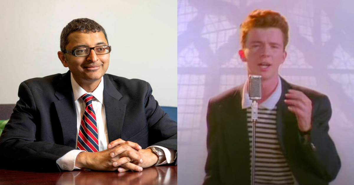 Maine's CDC Director Used Rick Astley Lyrics to Reassure People About Virus Contact Tracing Program, and the Internet Has a New Hero