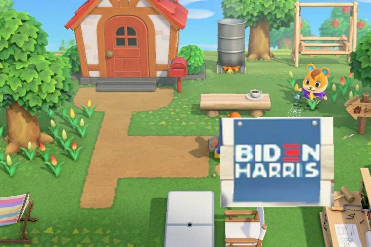 “Animal Crossing: New Horizons” Lets Villagers Join the Biden Campaign