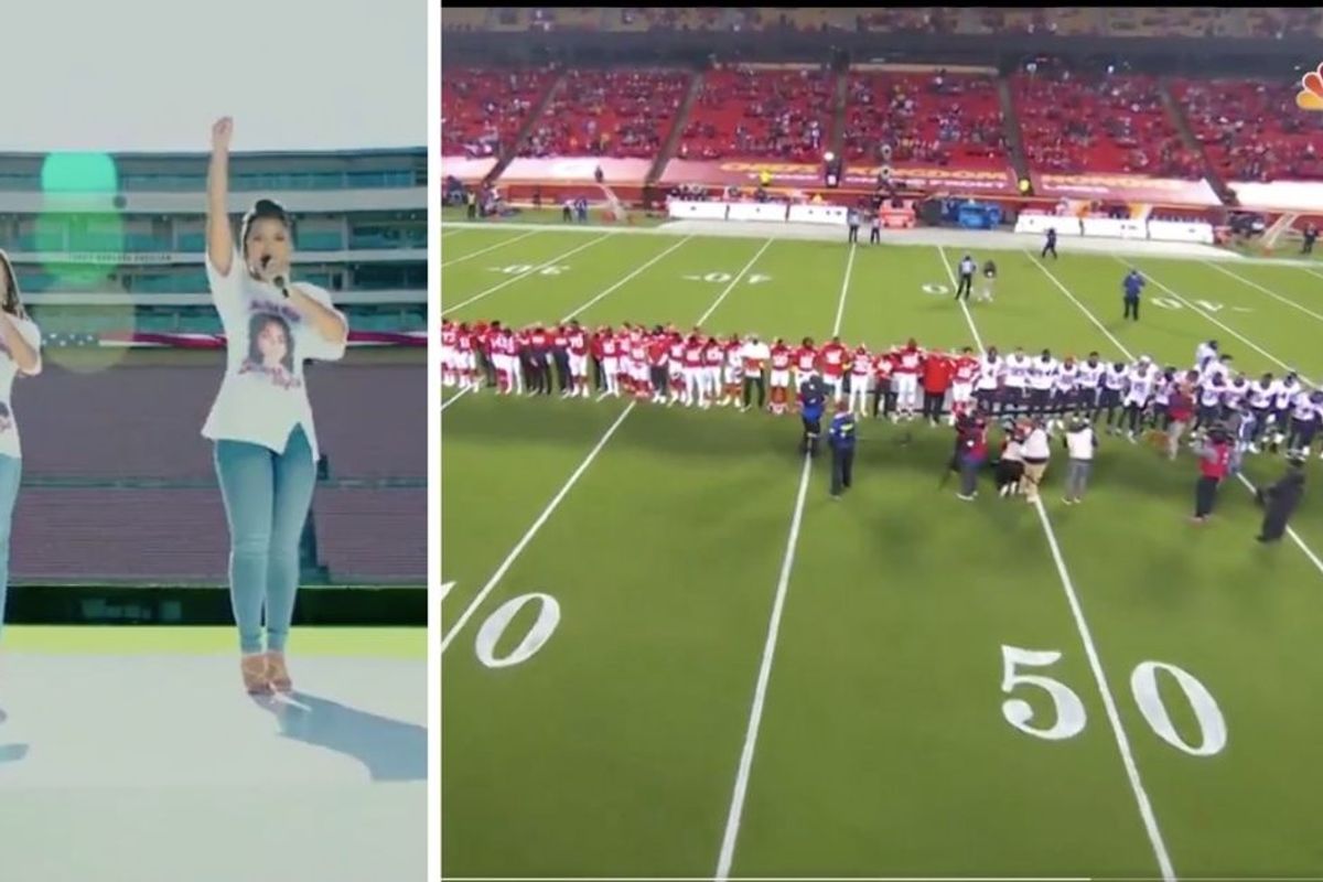The NFL season just kicked off and players used it to show support for Black Lives Matter