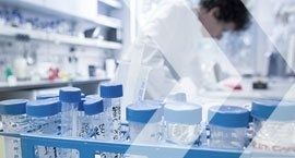 Pharmaceutical professional in a lab
