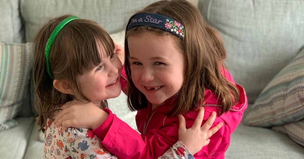 Girl Finally Achieves Her Dream Of Walking Her Little Sister To School Thanks To 'Life-Changing' Surgery
