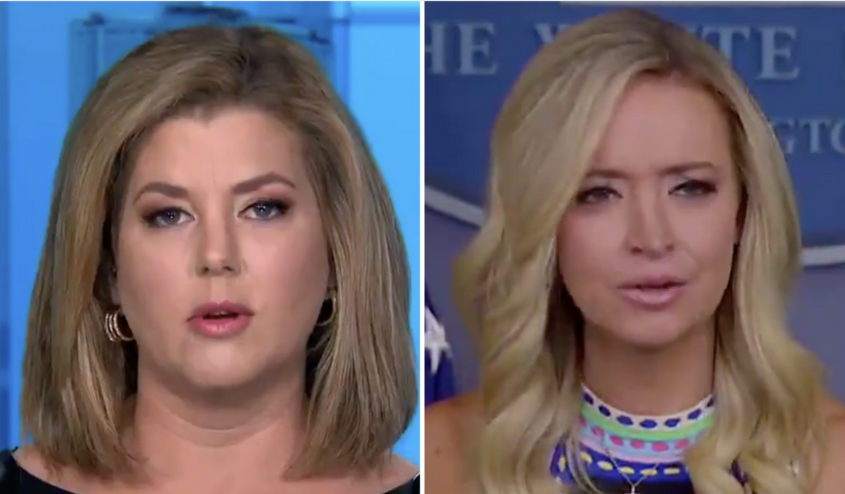 CNN Host Brutally Takes Down Kayleigh McEnany on Air After Kayleigh Tried to Come for Her in a Press Briefing