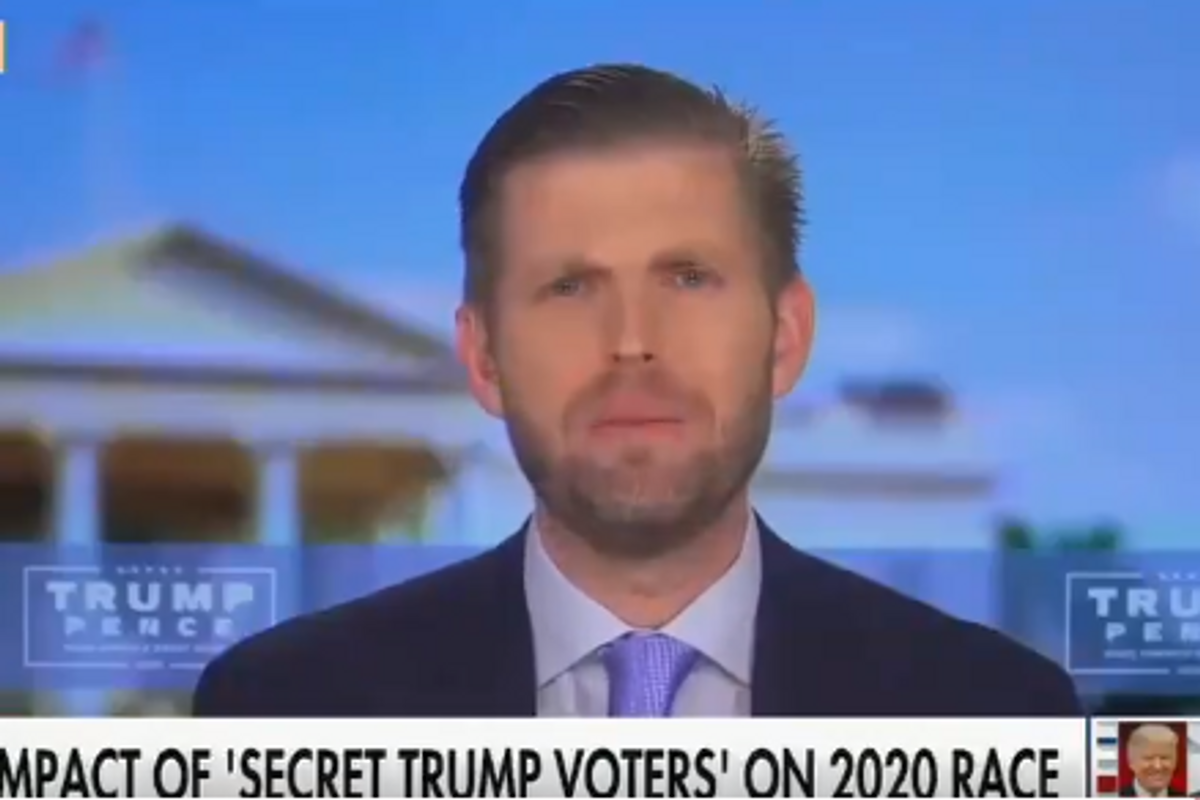 ​Relax, Gays. Eric Trump Is Not One Of Us. (We Don't Think.)