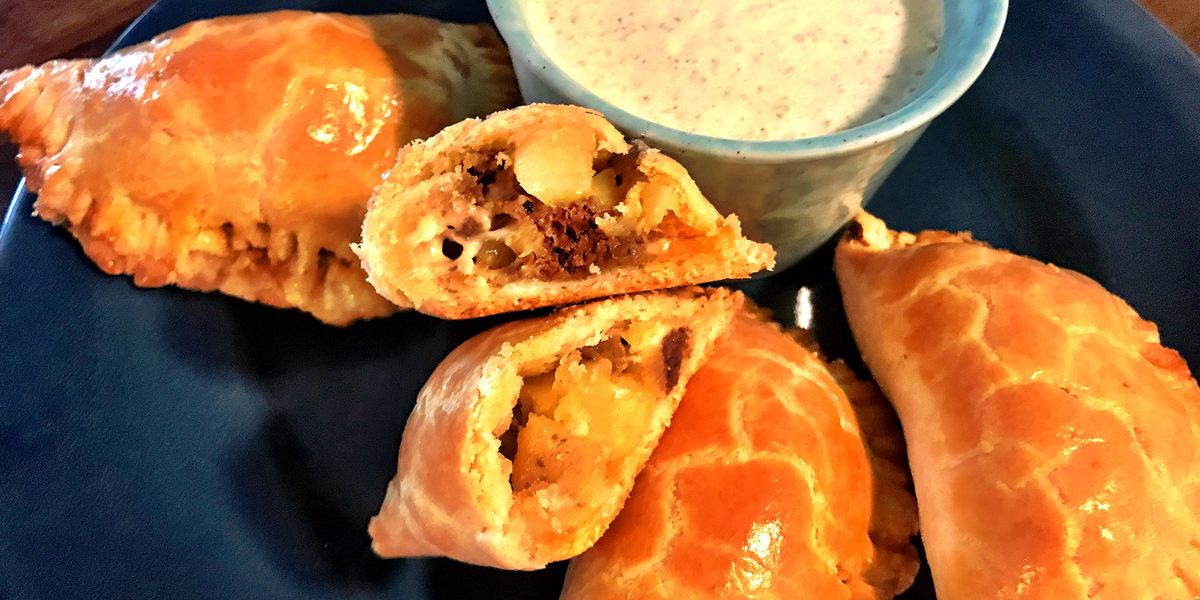Wagyu Chorizo Empanadas with Roasted Poblano Crema My Recipe Magic