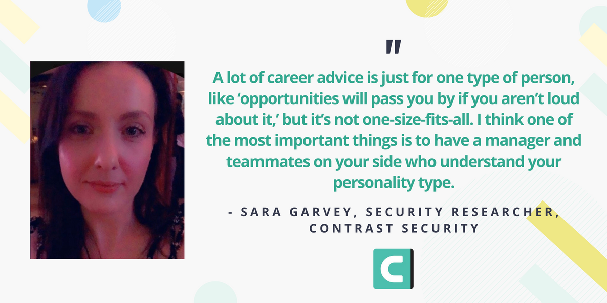 Succeeding as an Introvert on a Distributed Team: 4 Insights from Contrast Security's Sara Garvey
