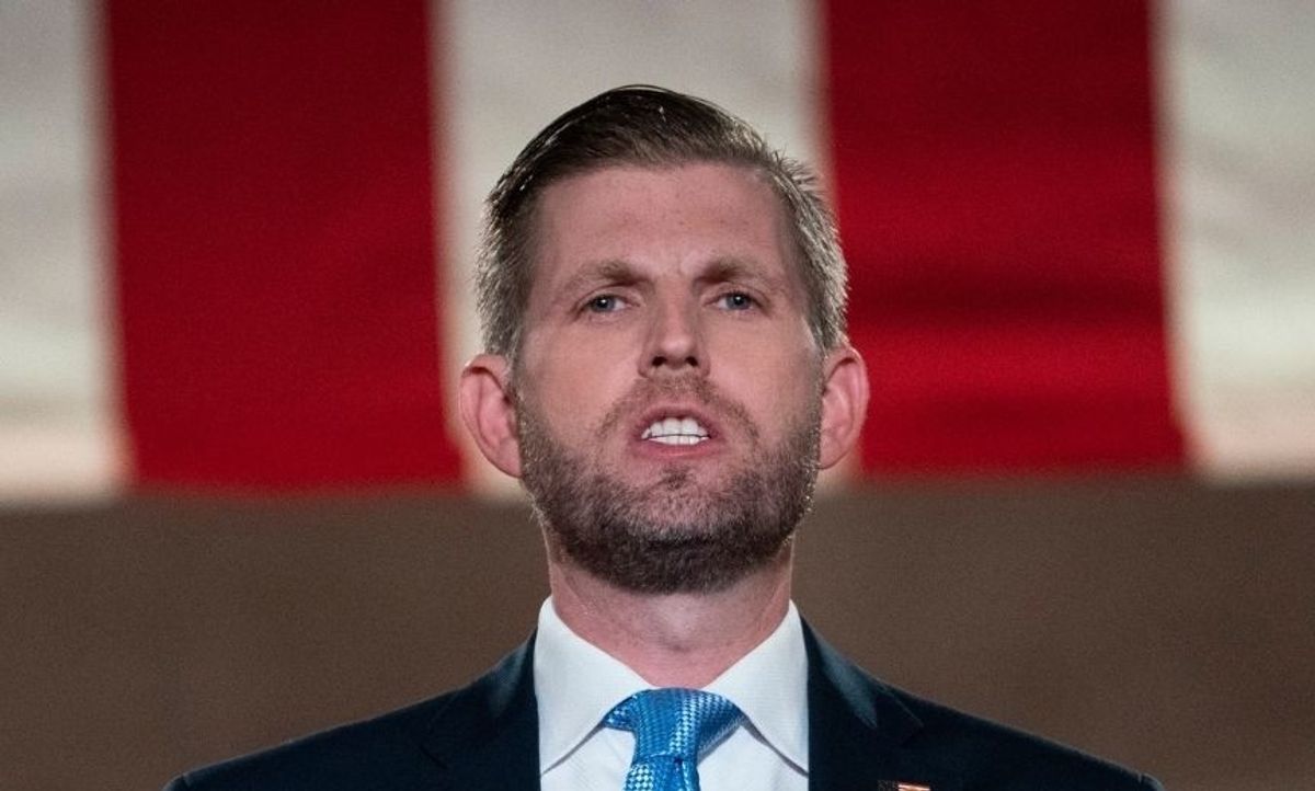 Eric Trump Just Claimed His Father 'Literally Saved Christianity' and the Internet Can't Stop Mocking Him