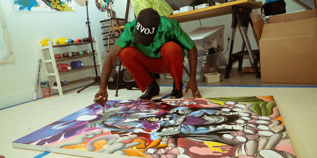 Gianni Lee on His Art Process, Black Representation and New Mattel Print
