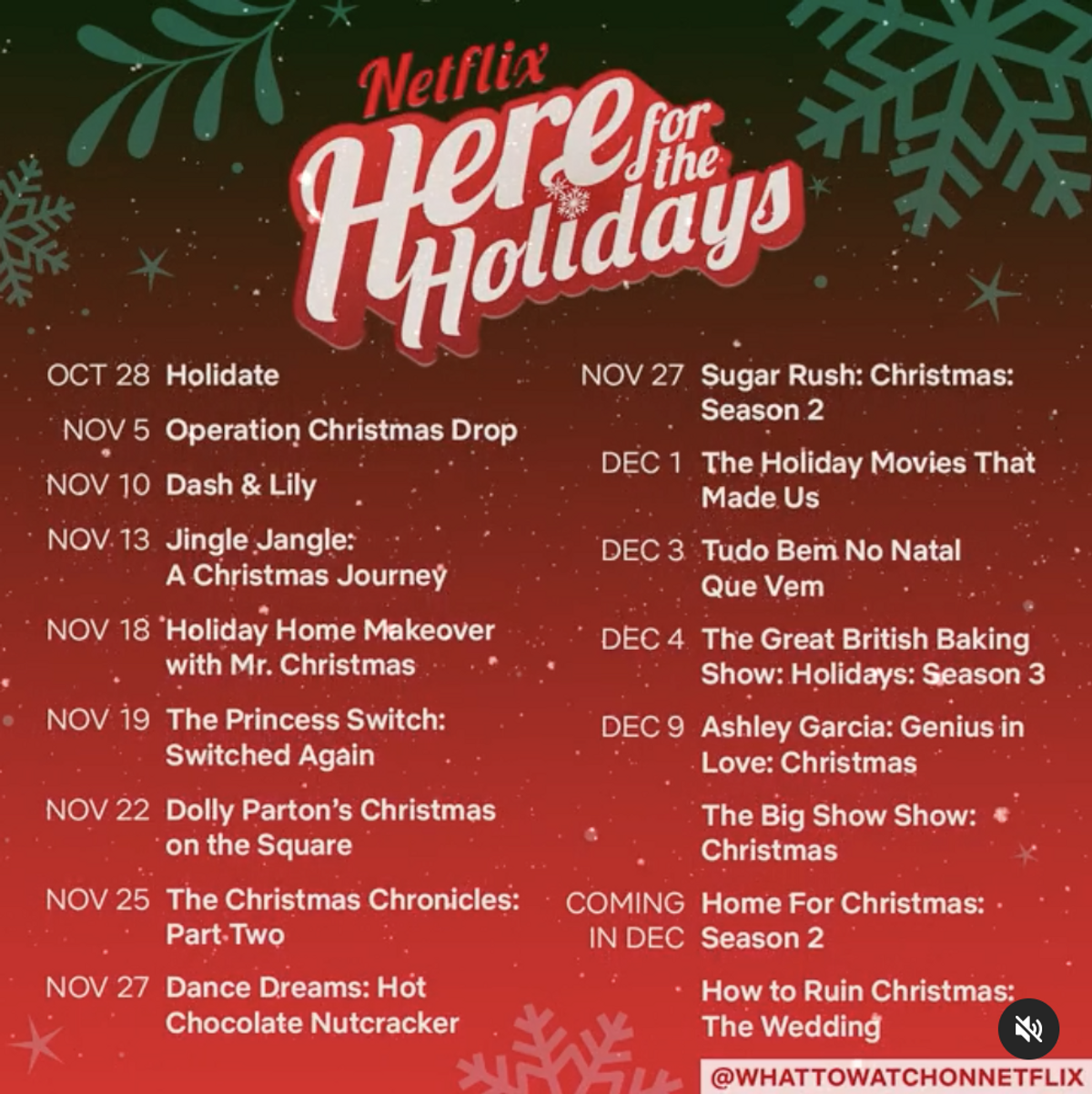 Netflix's 2020 Holiday Calendar Is Here: See What To Watch This Holiday  Season - Advocate Channel