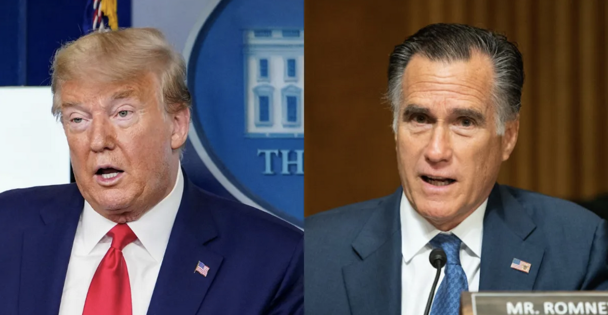 Romney Called Out Trump for Refusing to Guarantee 'Peaceful Transfer of Power' and People Are Not Having It