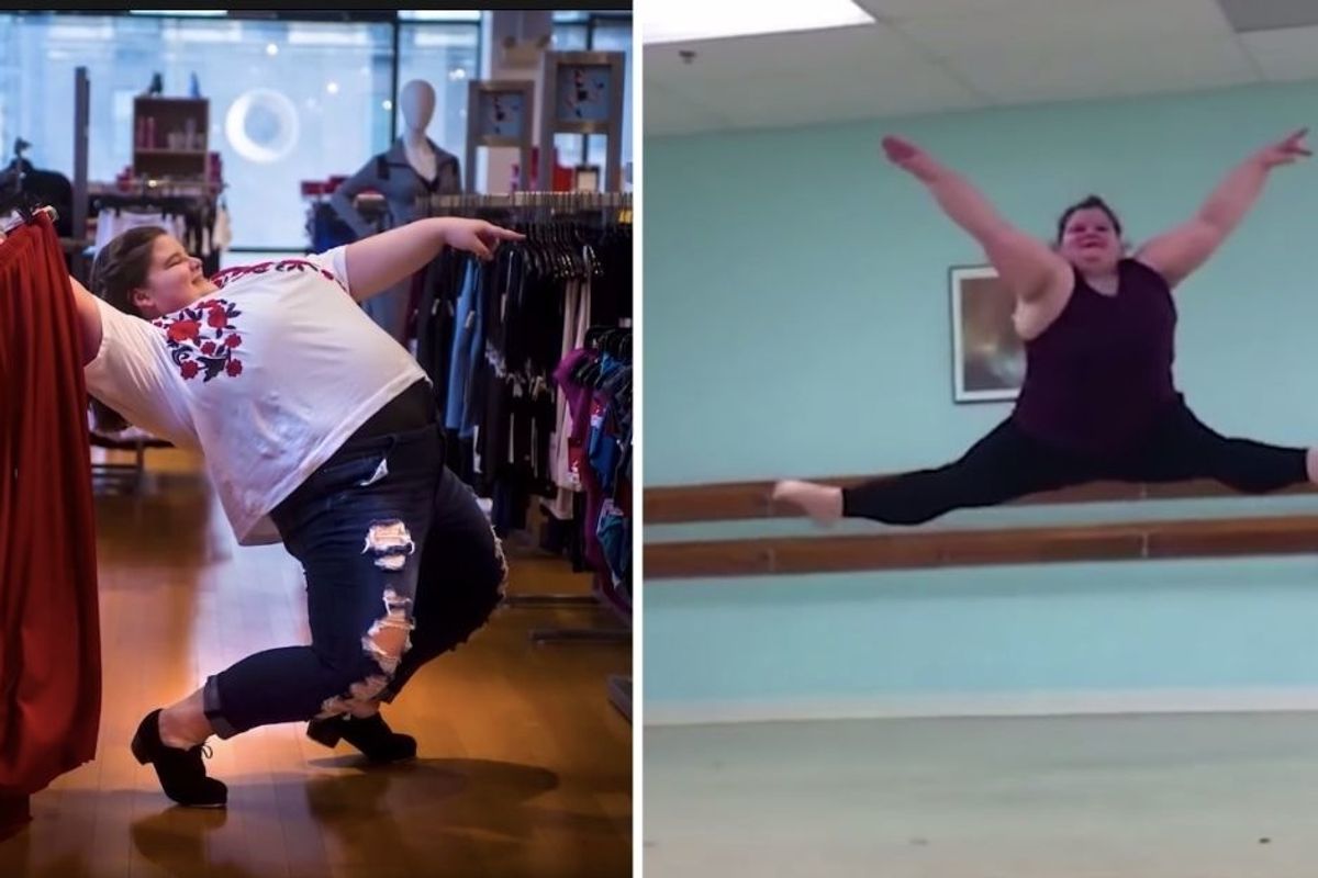 Teen ballerina boldly and beautifully challenges 'dancer body' stereotypes​