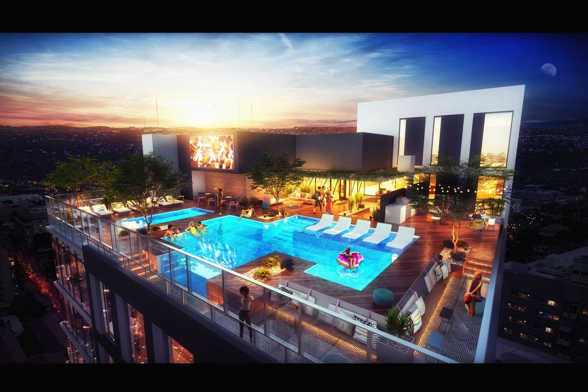 30-story student housing tower breaks ground in West Campus