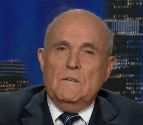 Does Rudy Giuliani Also Pull His Pants Down All The Way To Pee?