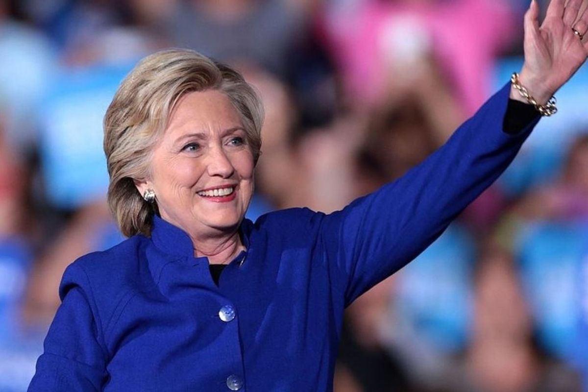 We're 11 days out from the election. So, let's talk about Hillary Clinton. No, seriously.