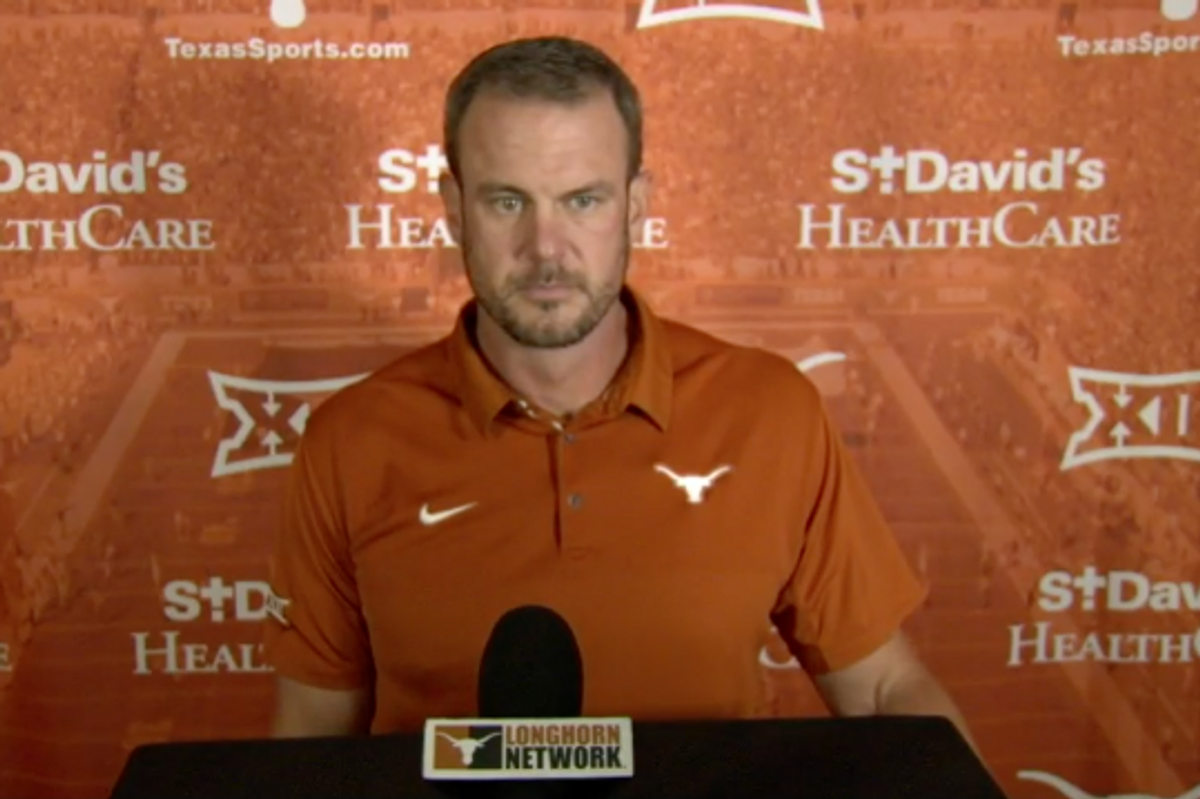 Longhorns' head coach in the hot seat after loss against OU