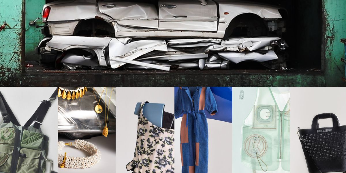 Richard Quinn and Public School Turned Car Waste Into High Fashion