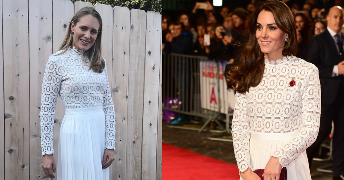 Royal-Obsessed Mom Recreates Kate Middleton's Iconic Fashion On A Shoestring Budget