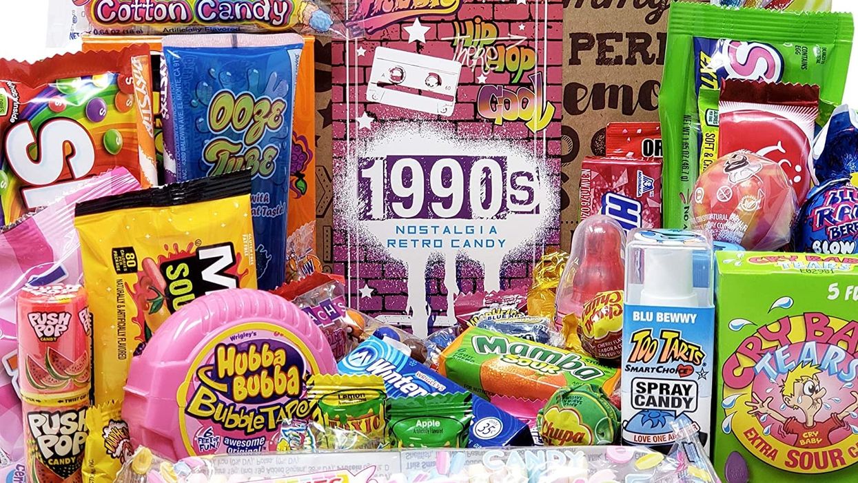 This huge variety box has all the popular '90s candy you loved as a kid