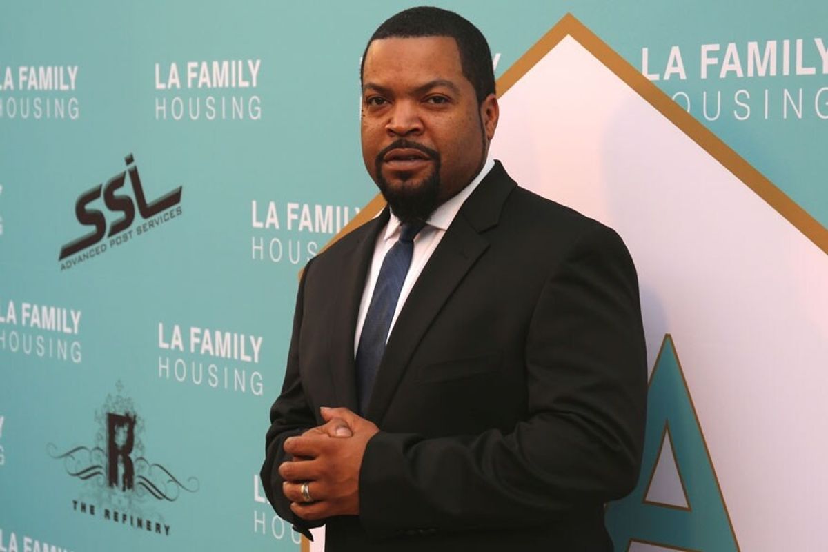 Ice Cube in a suit
