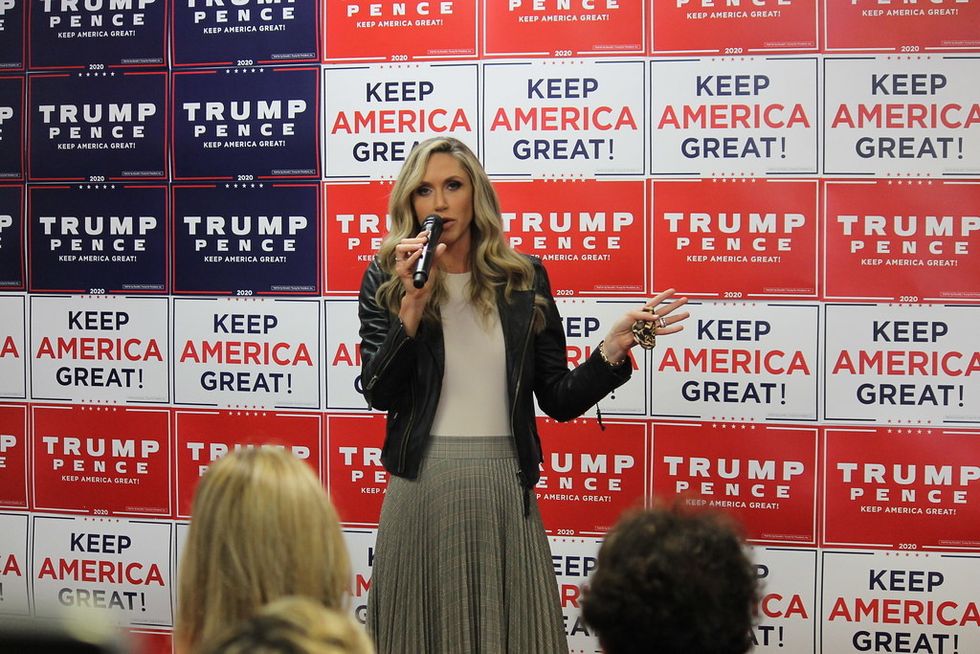 Sorry, Lara Trump, Defending Your Father-In-Law For Putting Down Another Woman Makes You Anti-Women