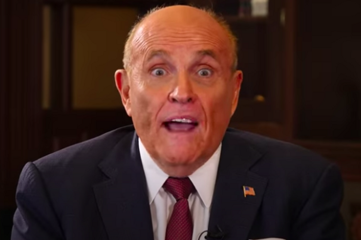Relax, You Guys, Trump Just Put Rudy In Charge Of The Election Suits