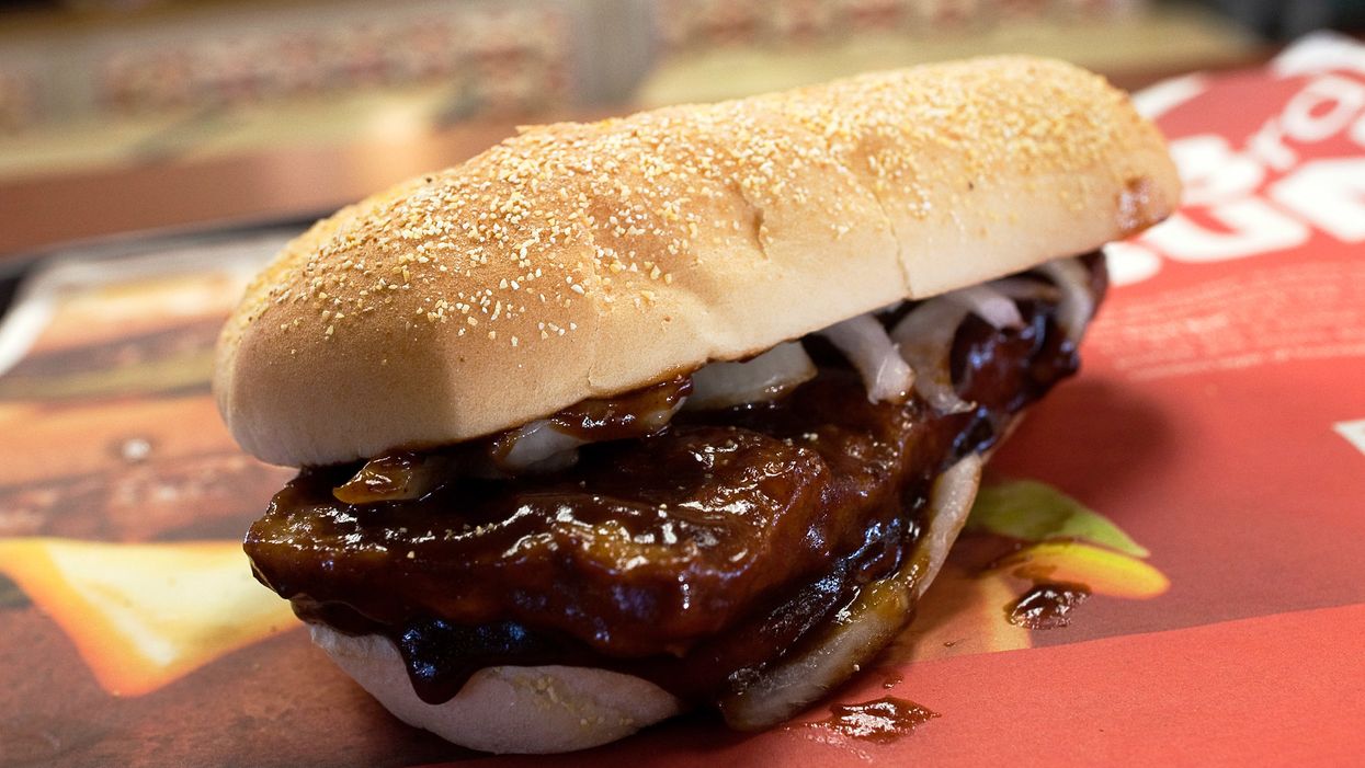 McDonald's is bringing The McRib back for the first time since 2012