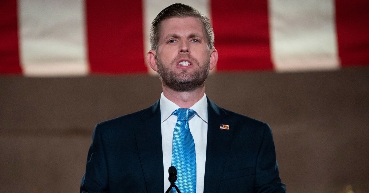 Eric Trump's Tweet Hinting That 'People Know' What's Really Happening Backfires Perfectly In His Face