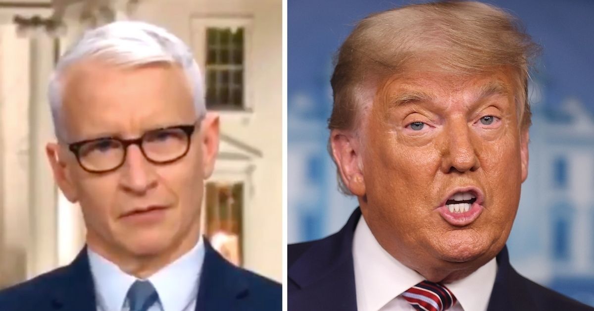 Viewers Stunned As Anderson Cooper Calls Trump An 'Obese Turtle On His Back' After Press Conference