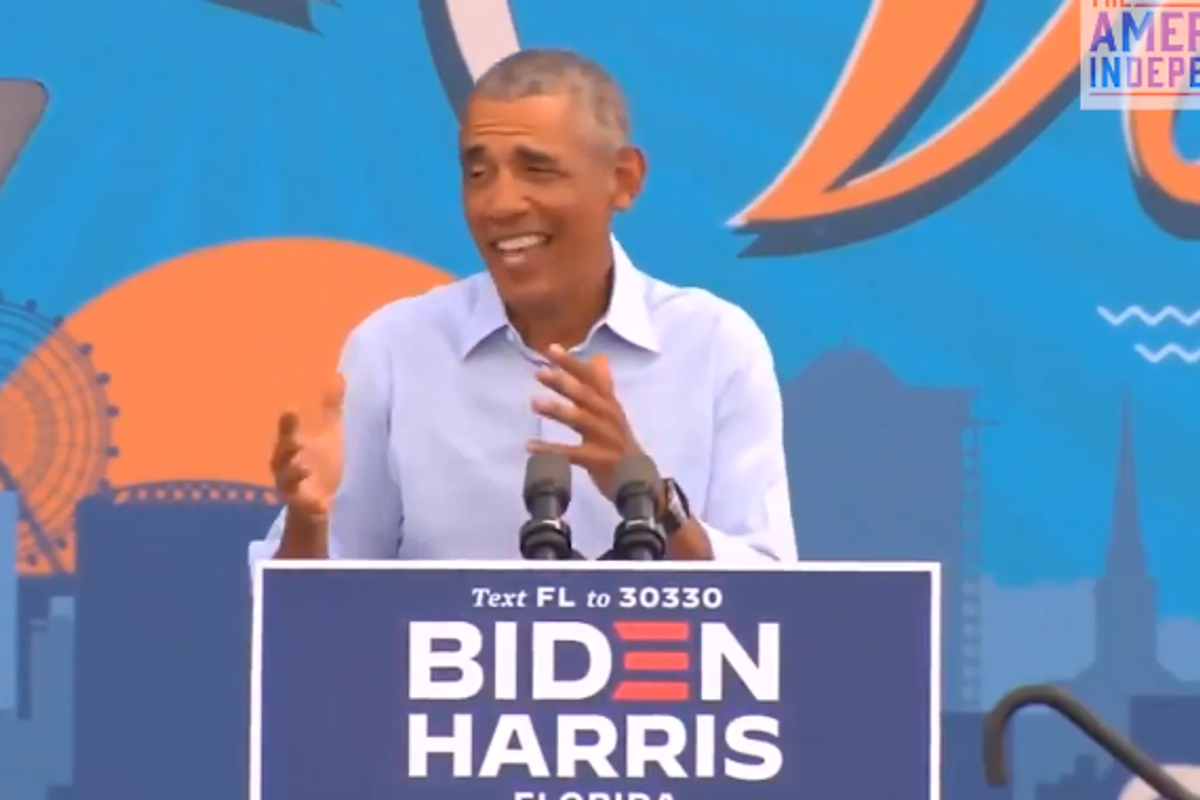 Here's Barack Obama Clowning On Trump Again, Because You're Into That Type Thing