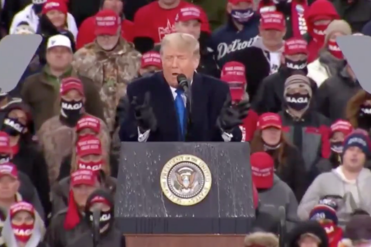Trump Delivers Gift Of Stochastic Terrorism To Gretchen Whitmer In Lansing, Michigan