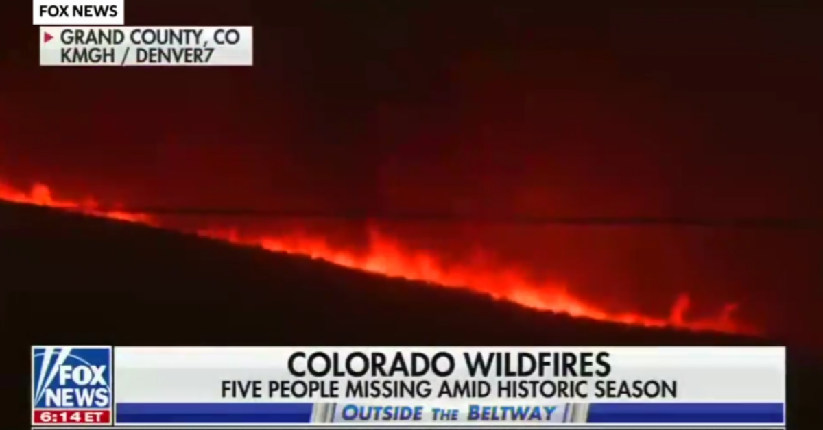 Fox News Hit With Backlash For Playing 'Ring Of Fire' During Report On Deadly Colorado Wildfires