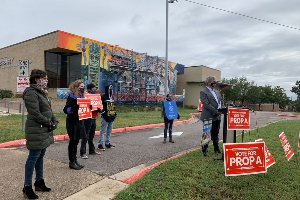Austin leaders urge residents to support Proposition A in the final days of voting