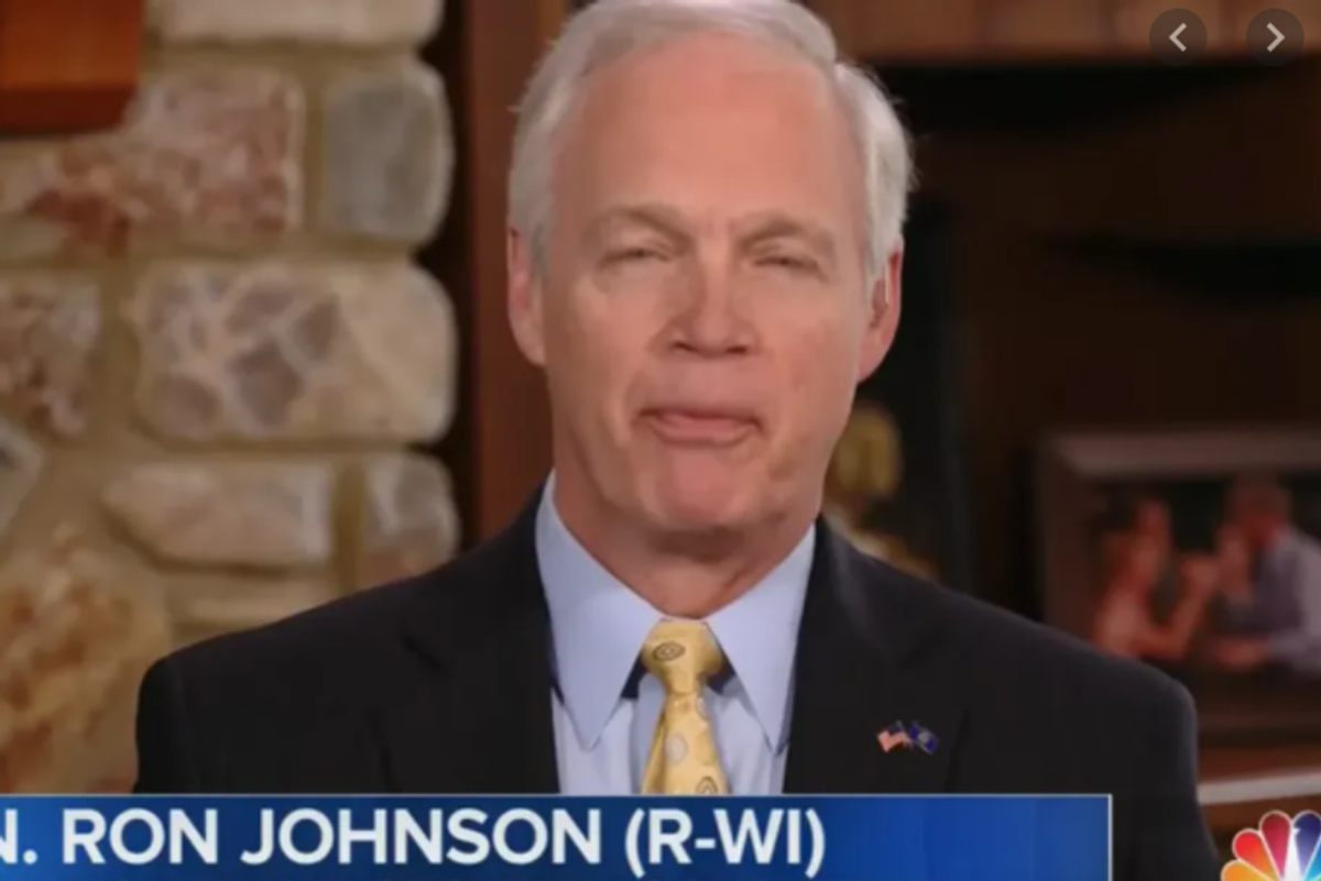 Ron Johnson's Nickname For His Penis Is 'Hot Dish.' This Is A Lie But Very Important To Retweet