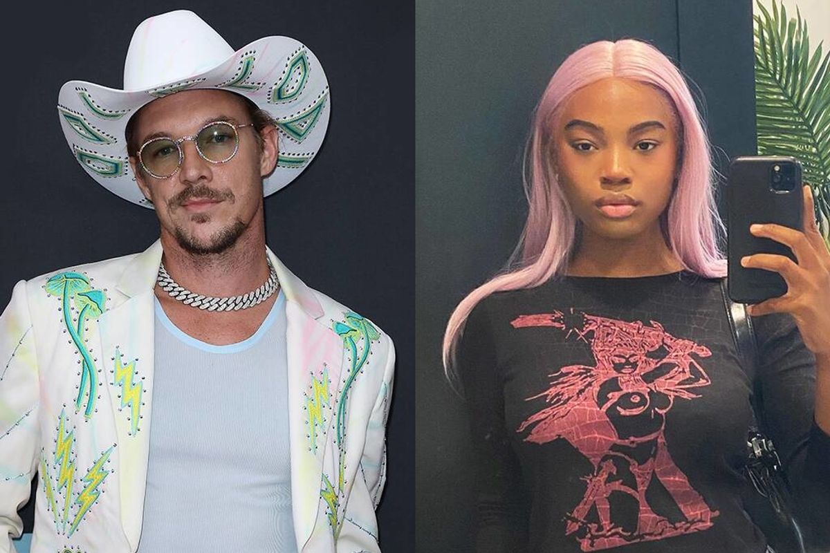 Diplo and Quenlin Blackwell
