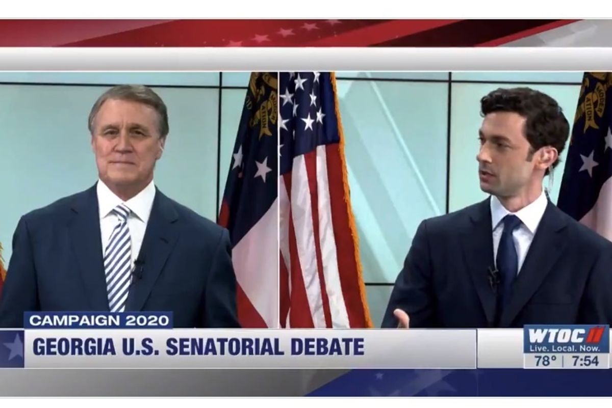 Oh Dear, Jon Ossoff Debate Did Not Go 'Well' For Georgia Sen. David Perdue