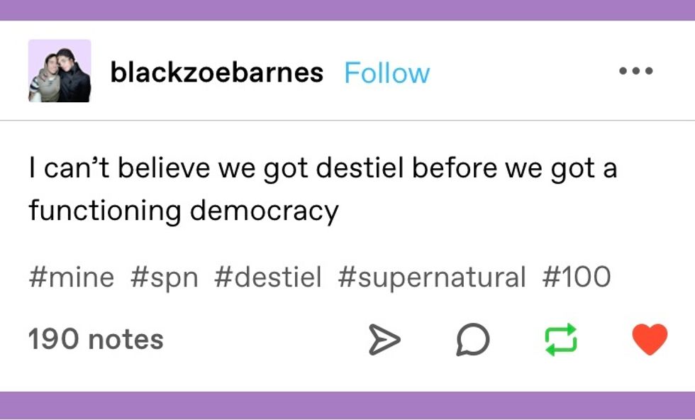 destiel tumblr