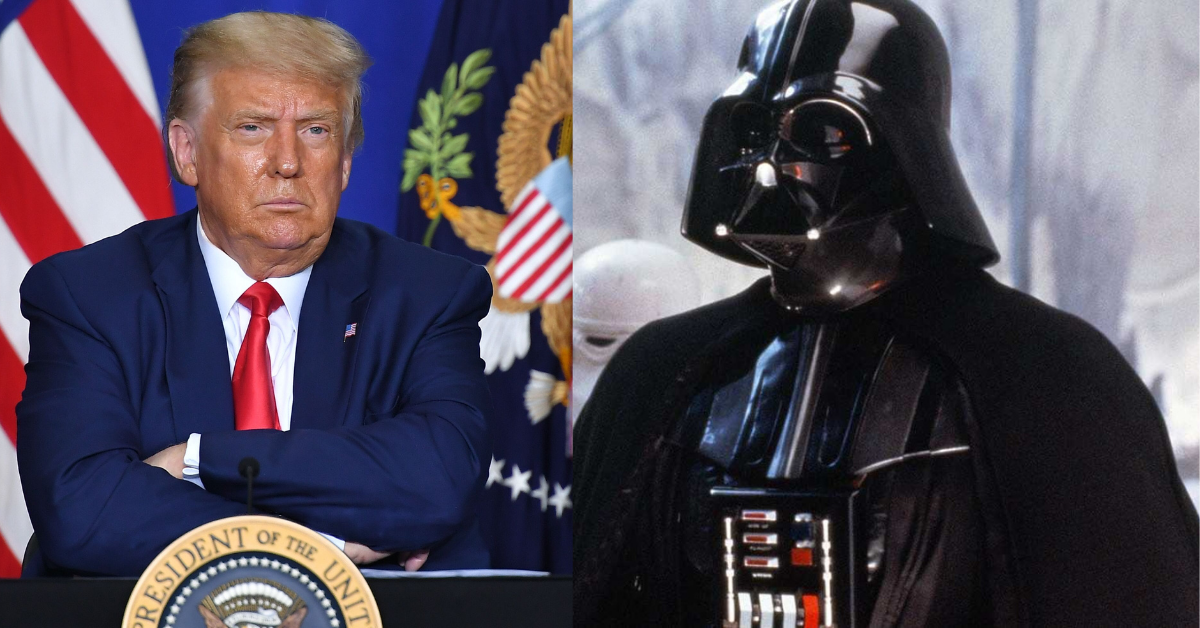 Biden's Digital Director Trolls Trump With Death Star GIF - Comic Sands