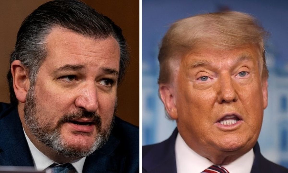 Old Trump Tweet Accusing Ted Cruz of 'Fraud' After He Won the 2016 Iowa Caucus Comes Back to Haunt Him