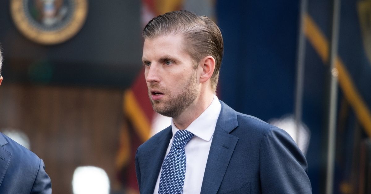 Eric Trump Dragged For Continuing To Deny The Election Results With A Mind-Boggling Graphic