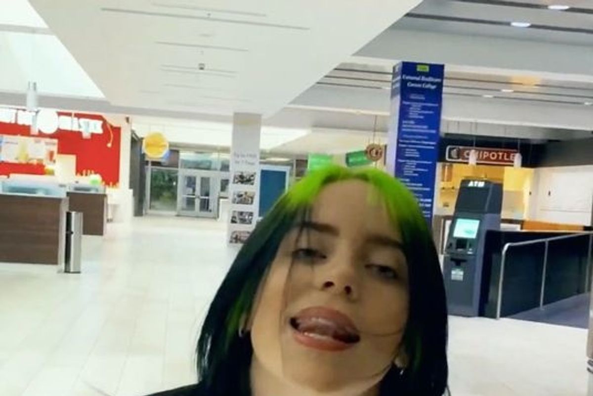 Billie Eilish "Therefore I Am" video