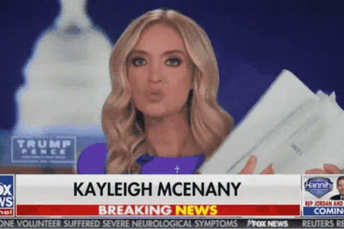 There Are Lies, There Are Dumb Lies, And Then There's Kayleigh McEnany