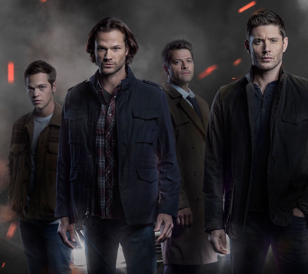 Final season art for Supernatural