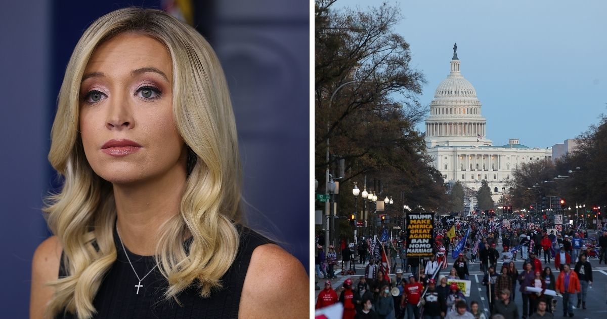 Kayleigh McEnany's Brag About Trump's 'MAGA March' Attendance Was Off By A Laughable Amount