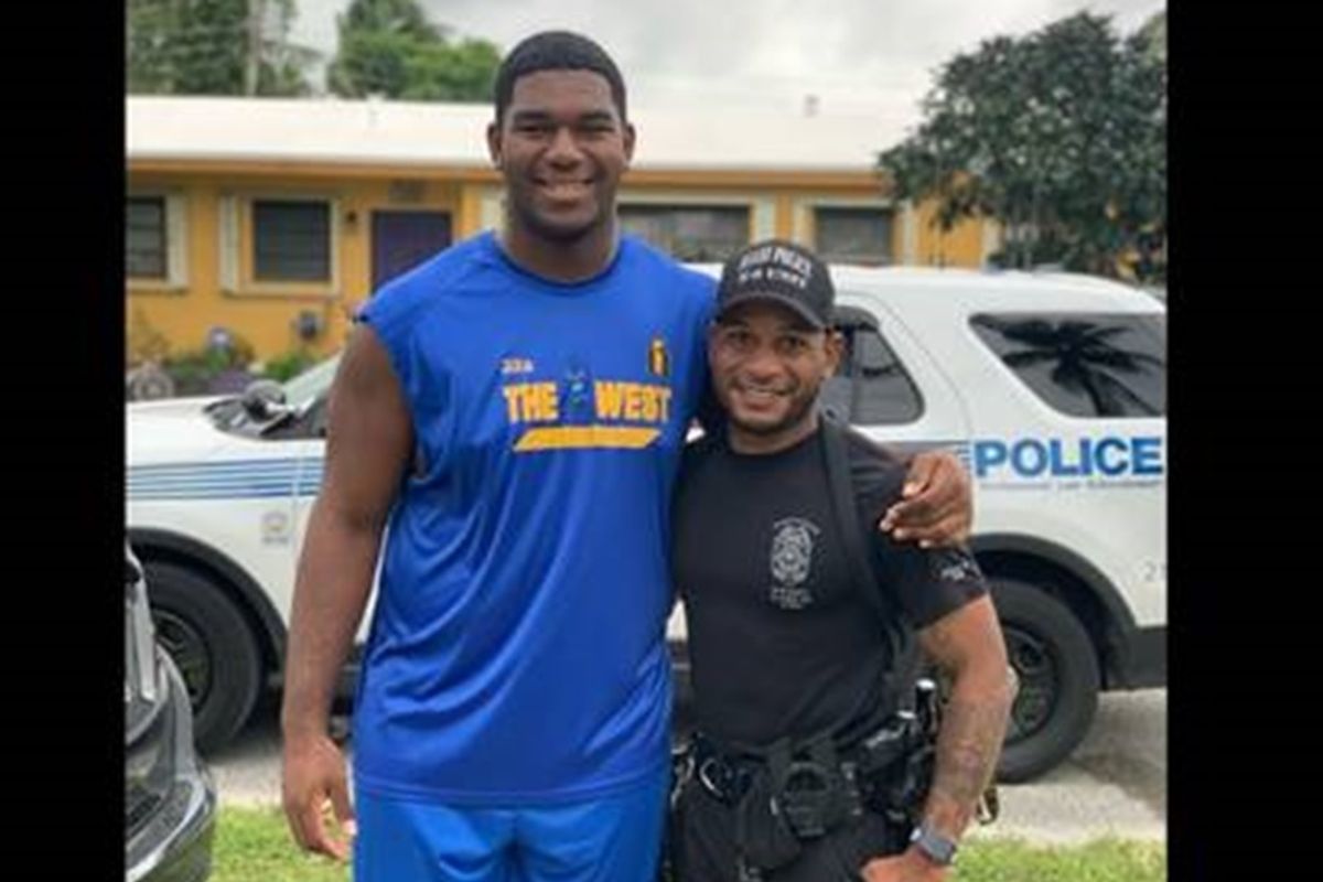 A Miami police officer becomes a mentor to the teen who attacked him at a BLM protest